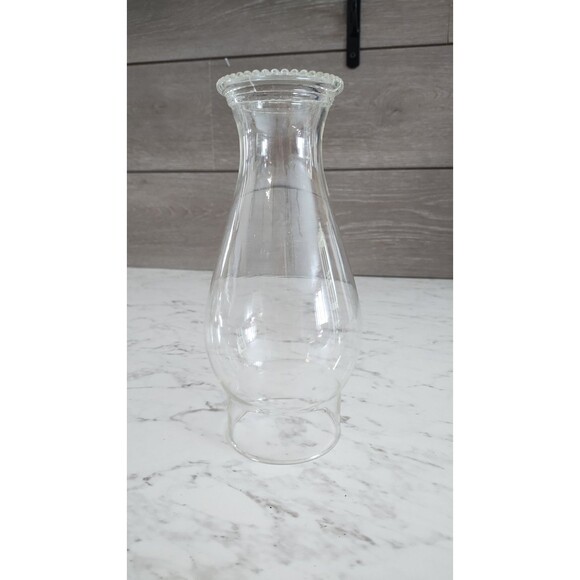 Vintage EAPG Glass Embossed Oil Kerosene Lamp Iron Base P&A Burner Hand Painted - Picture 11 of 12
